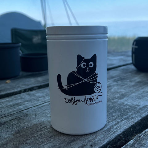 Coffee First Kitty Tumbler