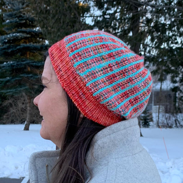 Up North Hat PDF- Knitting Pattern