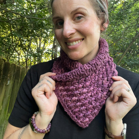 Goodberry Cowl PDF- Crochet Pattern