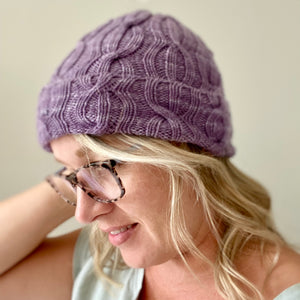 Reciprocal Rib Hat PDF- Knitting Pattern