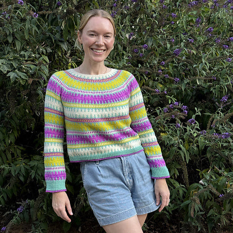 Scrappy Yoke Sweater Kit