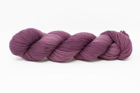 purple yarn, sport weight yarn