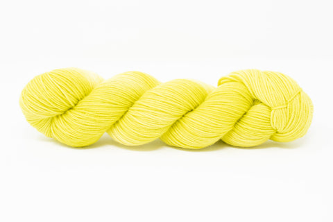 neon yellow yarn