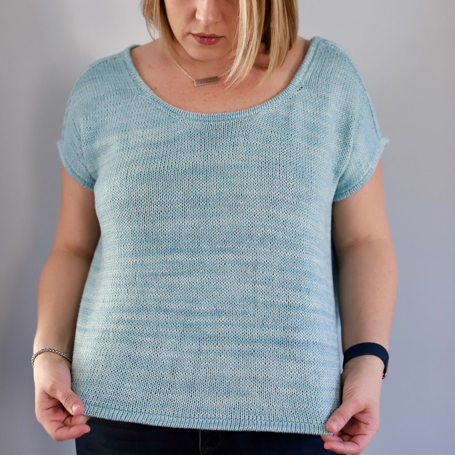【2plan】Emotion days knit tee The Adult Playdate Tee Size and Style Guide | Kneedles & Life
