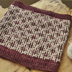 Hashtag Chadbourn Cowl PDF- Knitting Pattern