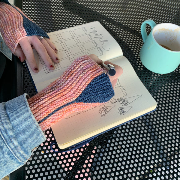 Side Hustle Cuffs PDF- Knitting Pattern