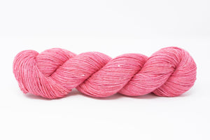 hot pink yarn silk/linen blend