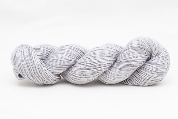 light grey yarn silk/linen blend