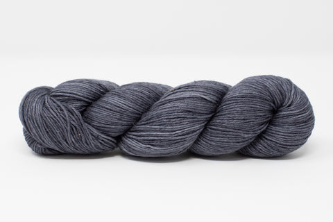 charcoal grey yarn silk/linen blend