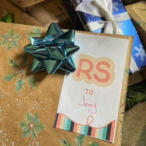Printable To: From: Gift Tags